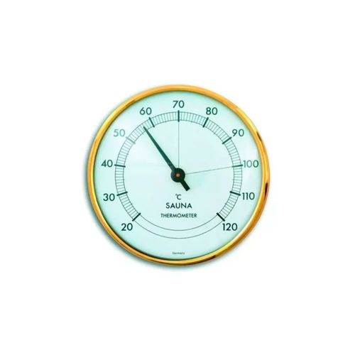Termômetro tipo aneróide para sauna 20+120°C resolução 1°C Ø102mm Incoterm 7505.18.0.00