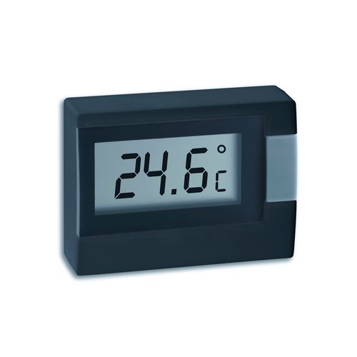 Termômetro digital de mesa Black -10+60°C resolução 0,1°C máxima mínima Incoterm A-DIV-0098.00