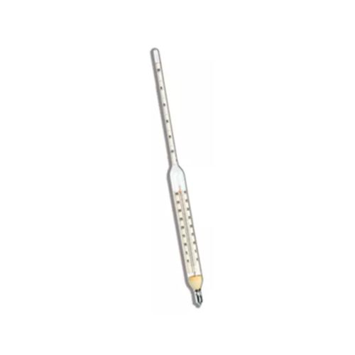 Densímetro GLP 0,500-0,650 G/ML resolução 0,001 G/ML 370mm termômetro -2-42°C resolução 0,5°C NBR 11400 Incoterm 5553