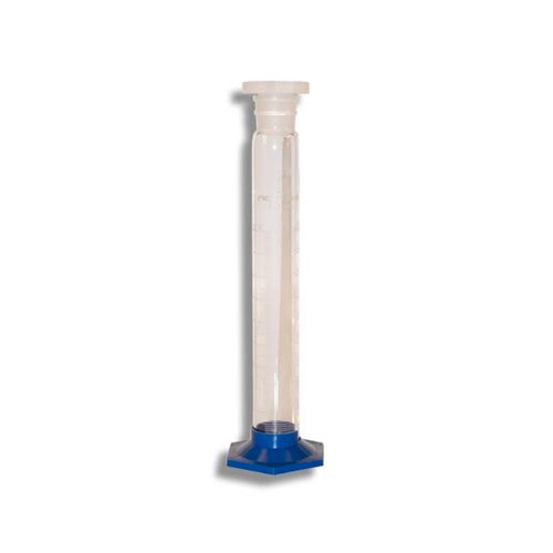 Proveta graduada 0-100 mL resolução 1 mL precisão ±2 % vidro Incoterm 7276.6.CA