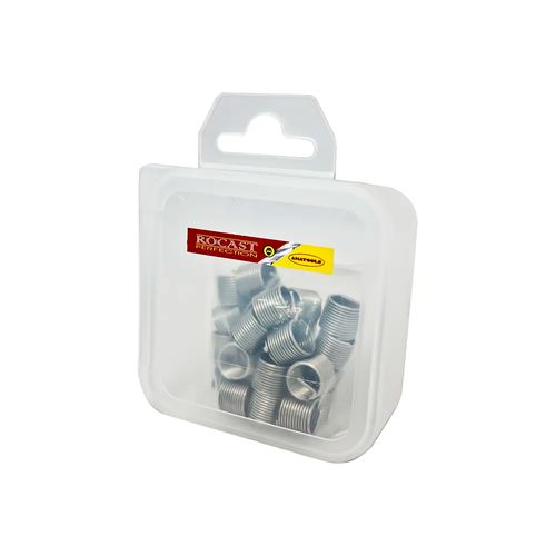 Insertos Rosca Postiça 2,5 x Ø Bitola MF12 Passo 1,00 com 10 Peças Rocast 117,0038