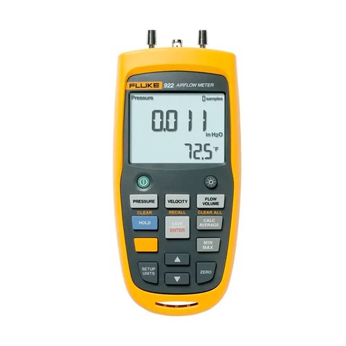 Medidor de fluxo e micromanômetro portátil ±4000Pa resolução 1Pa Fluke Fluke-922