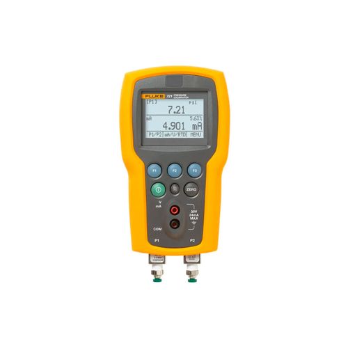 Calibrador de pressão com sensor duplo –12+16 PSIG –12+5000 PSIG resolução 0,001/0,1 PSIG Fluke Fluke-721-1650