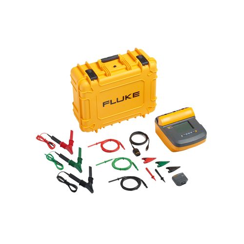 Testador de isolamento digital 5kV com kit Fluke FLUKE-1550C KIT