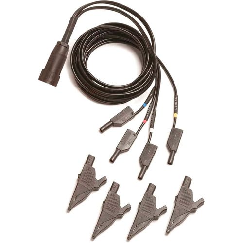 Ponta de prova tensão 4 fases até 600V CAT III/1000V fase-fase Fluke VL1735/45