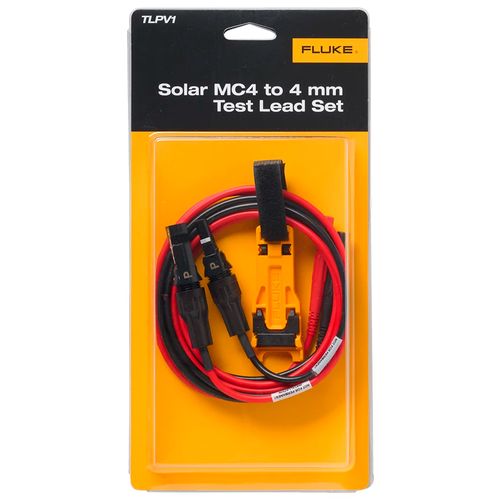 Conjunto cabos de teste TLPV1 MC4 para banana4mm Fluke Fluke TLPV1