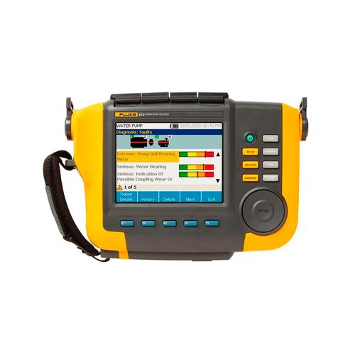 Sensor de vibração triaxial 80g pico resolução 100mV/g precisão 1% Fluke Fluke 810S