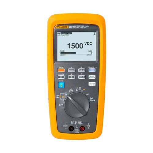 Multímetro wireless True RMS CAT III 1500V CAT IV 1000V Fluke 283FC