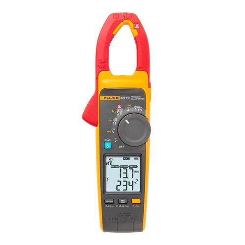 Alicate amperímetro sem contato True RMS 0-1000A iFlex Fluke FLUKE-378