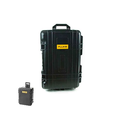 Case hard rolling com rodízios Fluke C437-II