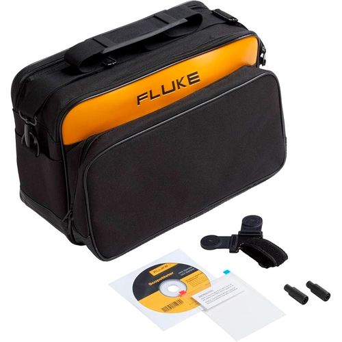 Mala rígida para ScopeMeter Série 120B com cabo e software Fluke SCC120B