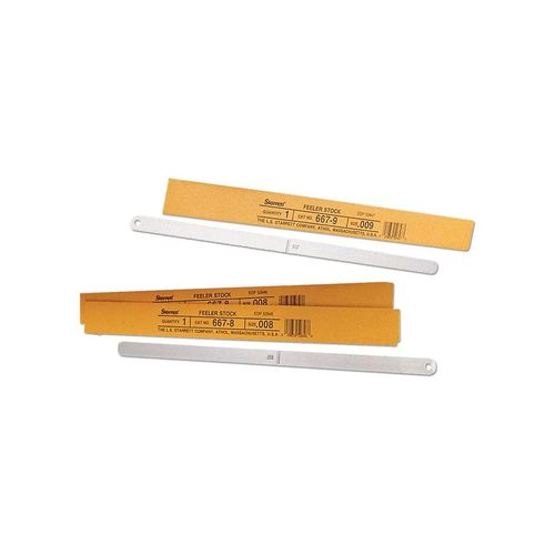 Calibrador de Folga em Lâmina 12 X 1/2 X 0,024'' Starrett 667-24