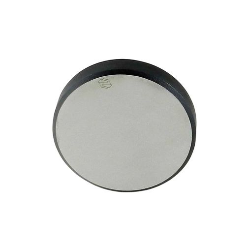 Bloco Padrão de Dureza Rockwell 25 HRC ±5 precisão ±1,1 HRC ISO 6508 e ASTM E18 Novotest.br 25HRC