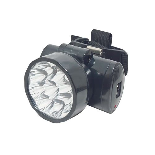 Lanterna para Cabeça 9 LEDs Recarregável Bivolt Noll 351,0003