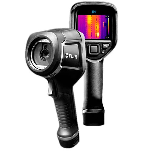 Termovisor Flir E4 Capacidade -20 a 250°C 4,800 pixels 80x60 Ref. 63906-0604 Flir E4 Wi-Fi