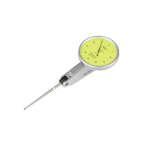 Relógio apalpador 800 SGL haste prolongada ±0,25mm resolução 0,01mm visor 38mm MAHR 4306250