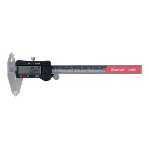 Paquimetro Universal Digital Com Pol Fracionaria 150Mm 6'' Resol 0,01Mm 0,0005'' 1 64'' Basico Starrett Ec799Af-6/150