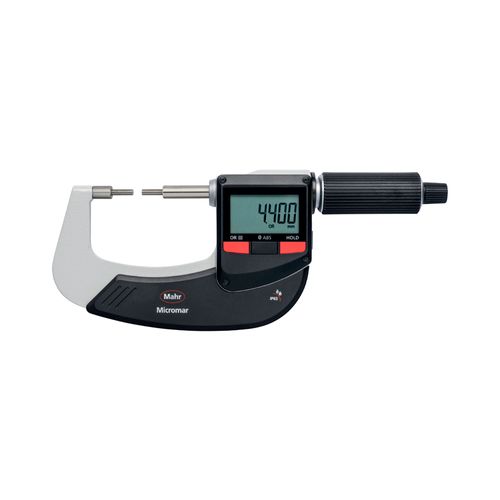 Micrômetro digital Micromar 40 EWRi-B 0–25mm Ø3mm wireless aço inoxidável MAHR 4157132