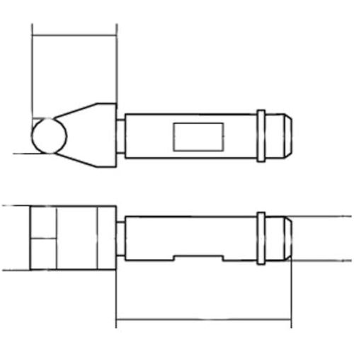 Mandril esférico parâmetro 40 Z/852 15,5 mm carbeto MAHR 4510200