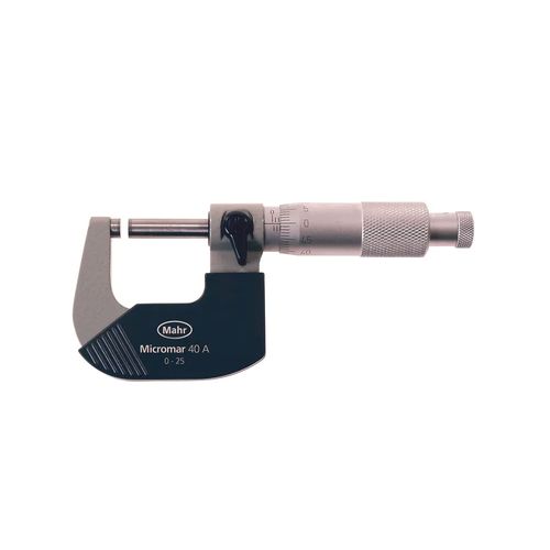Micrômetro Analógico 0 a 25mm x 0,01mm Ref. 40 A Mahr 4134000