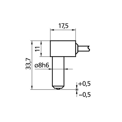 Cabo De Extensão C2100T 10m Para Apalpadores Industriais Mahr 5323161