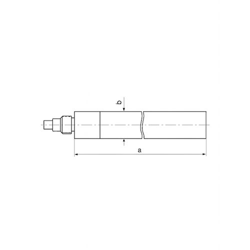 Extensão de profundidade Micromar 44 Av 75mm 6-12mm rosca M5x0,5 Ø5,8mm MAHR 4190090