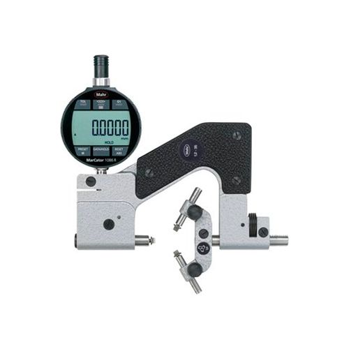 Calibre de pressão de rosca indicadora com cabeça cruzada 853qk5 Marameter 853 1,2-35mm arco aço forjado MAHR 4511044
