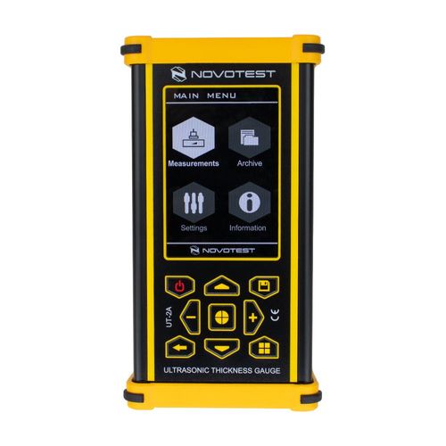 Medidor de espessura ultrassônico Sonda 2,5MHz – P112-2,5-12 / 2 2,5-1000mm Novotest UT-2A