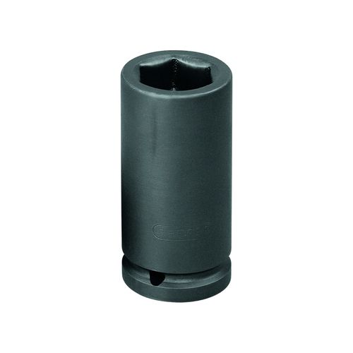 Soquete Sextavado de Impacto 7/16 pol Longo 78 mm Encaixe 1/2 pol DIN 3121 ISO 1174 DIN 3129 ISO 2725-2 Gedore K19L-7/16