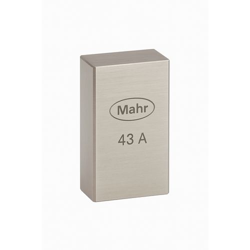 Padrão de ajuste plano 43 A para micrômetro comprimento de 450 mm MAHR 4159550