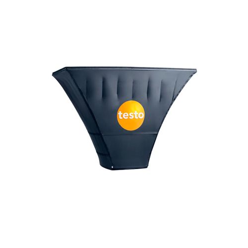 Capela de fluxo Testo 420 360 x 360 mm retificador de fluxo com bolsa de transporte Testo 0554 4200