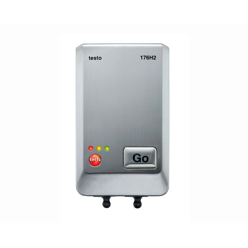 Datalogger Temperatura e Umidade 4 canais sondas externas -20 a 70°C Res 0,1°C 0,1%UR IP65 Mem 2 000 000 Testo 176 H2 TESTO 0572 1766