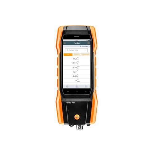 Analisador de gases de combustão testo 300 conjunto 2 com impressora (O2, CO H2-compensado até 8000ppm) TESTO 0564 3002 73