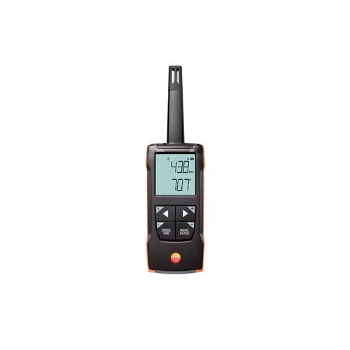 Termohigrômetro digital app e alarme 0 a 100 %UR -20 a 60°C resolução 0,1 °C 0,1 %UR IP40 Testo 625 0563 1625
