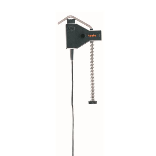 Sonda pinça para tubos Testo 5 a 65 mm -60 a +130 °C curto período +280 °C Tipo K t99 5 s cabeça substituível Testo 0602 4592