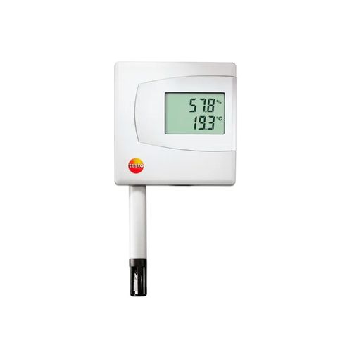 Transmissor de umidade e temperatura 6621 0 a 100%UR +/-2,0%UR 4-20mA sonda externa parede IP30 TESTO 0555 6621 A03