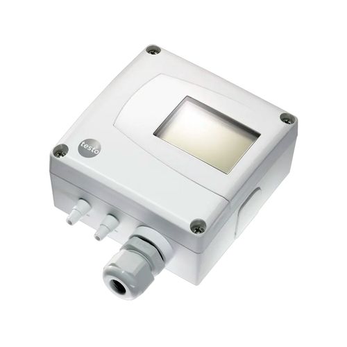 Transmissor pressão diferencial +/-100Pa saída 4-20mA alta precisão TESTO 0555 6321