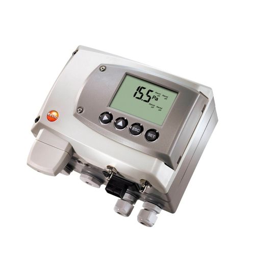 Transmissor pressão diferencial 50Pa a 2000hPa autozero 0-10V 4-20mA IP65 TESTO 6351 TESTO 0555 6351