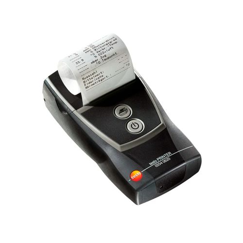 Kit impressora térmica Bluetooth IRDA 30mm/s 1 rolo bateria recarregável TESTO Testo 0554 0620