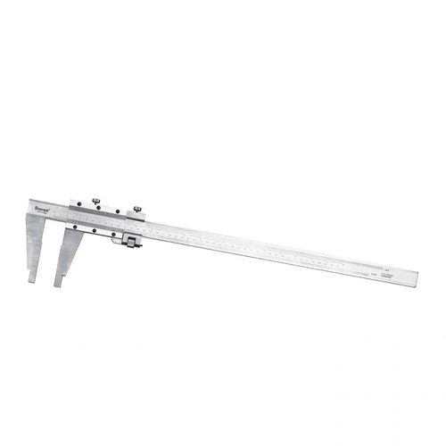 Paquímetro inox fosco ajuste fino 1000 mm/40'' Res 0,02 mm/0,001'' vernier mm pol haste profundidade trava Starrett 1251MEA-40/1000