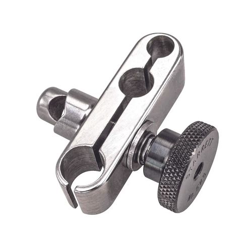 Suporte universal com furos para fixação em graminhos ajuste articulado para relógios e apalpadores Starrett 58S