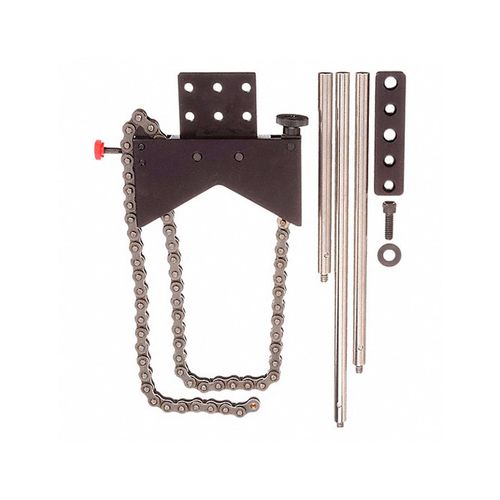 Jogo de acessórios p/ alinhamento de eixos S668A até 190mm hastes 3/8'' alumínio anodizado STARRETT S668A