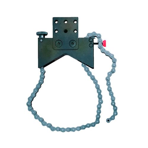 Braçadeira com corrente para alinhamento de eixos até 7,5'' 190,5mm corrente de rolos alumínio anodizado STARRETT 668