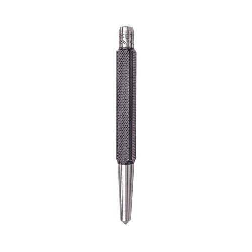 Punção de centro haste quadrada 125 x 6,0 mm corpo aço temperado ponta cônica antirrolo Starrett 264G