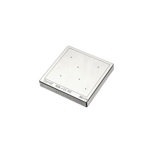 Padrão de dureza Rockwell B 30 HRB bloco de verificação rastreável ASTM E18 Starrett PT05065