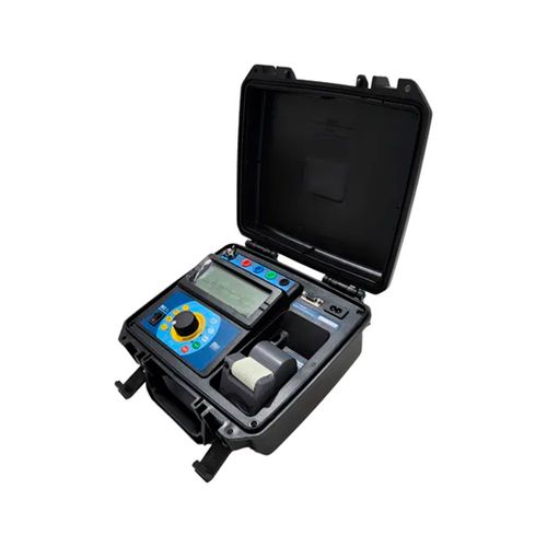 Miliohmímetro Digital de Baixa Resistência Impressora Integrada Resolução 0,01 mO, Corrente de Teste 1 A, Faixa até 2 kO, Megabras MO-2KE-IMP