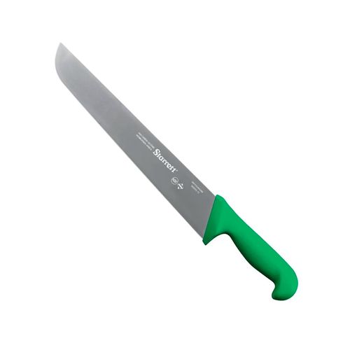 Faca de carne refile aéreo lâmina reta larga 30cm 12'' cabo verde STARRETT BKG203-12