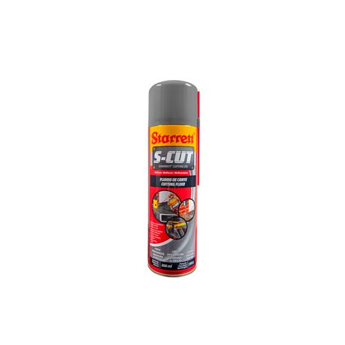 Fluido de corte S-Cut 300ml aerossol com vareta aplicadora STARRETT S-CUT300
