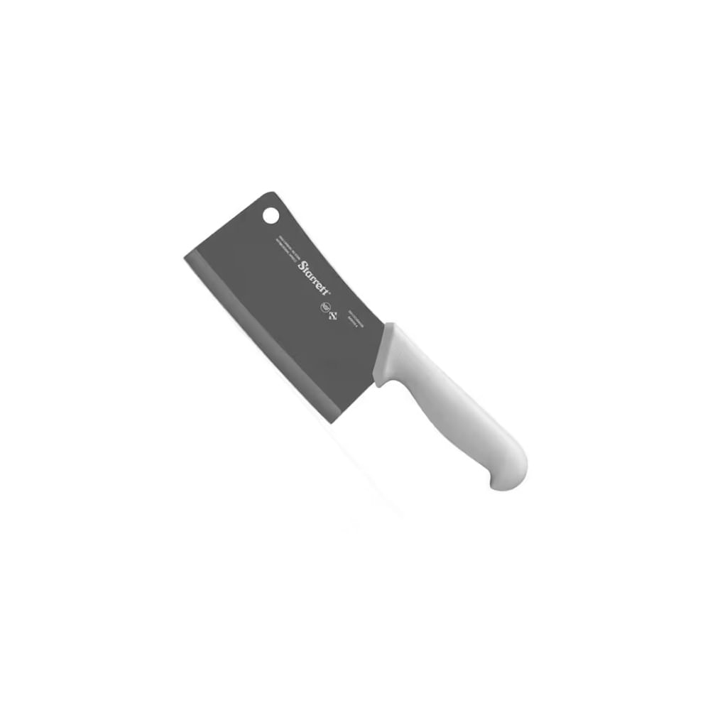 Cutelo lâmina especial 15cm 6 cabo branco encartelado STARRETT KBKW509-6