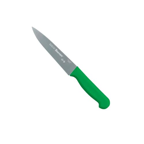 Faca de carne refile de mesa lâmina triangular estreita 15cm 6'' cabo verde STARRETT BKG302-6